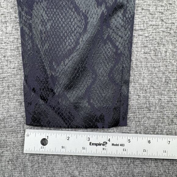 Luba Joy Pants Women’s 10 Black Snakesin Emo Goth Grunge Casual Y2K NWT - Picture 7 of 9